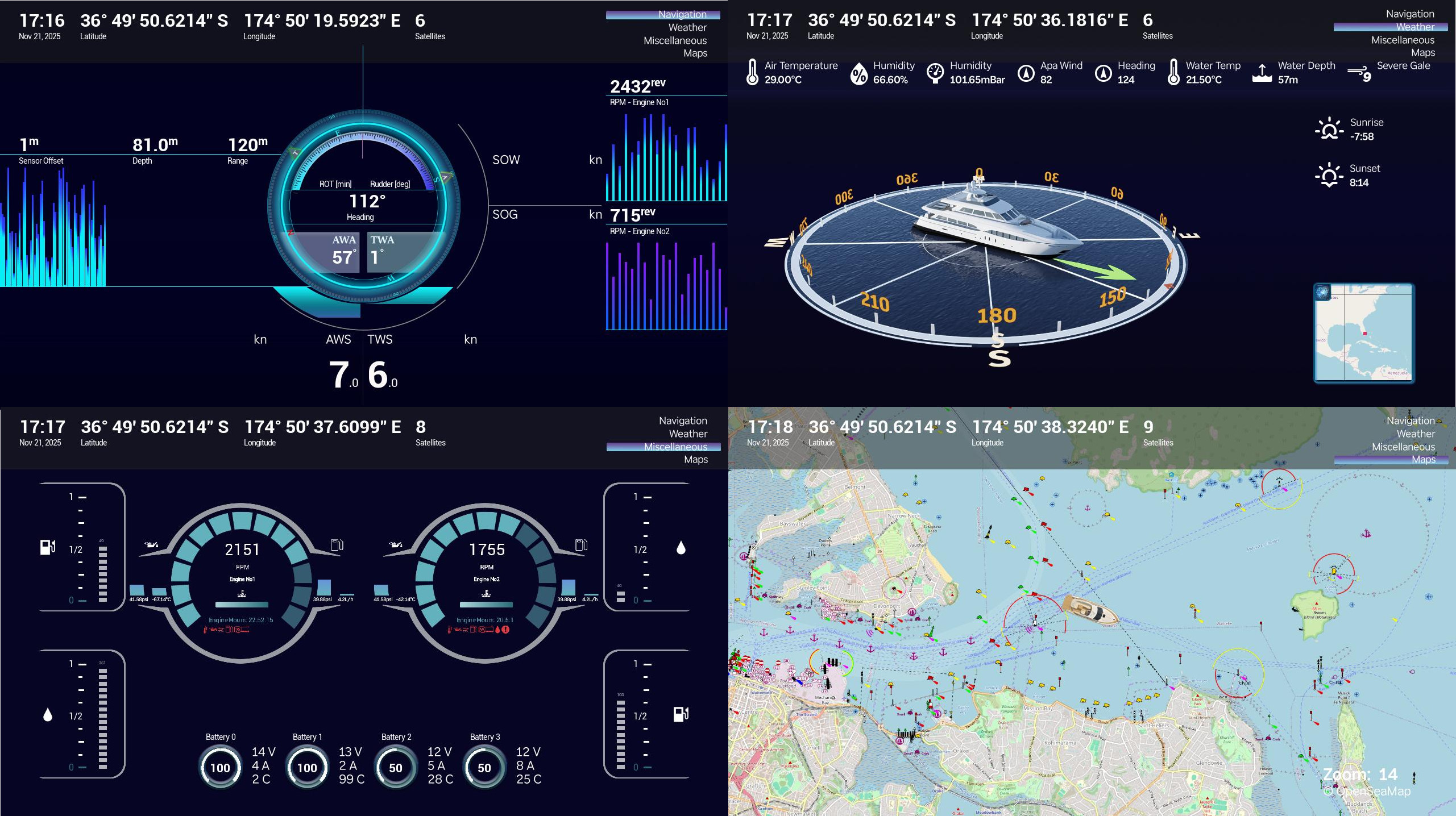 Navigator screenshots