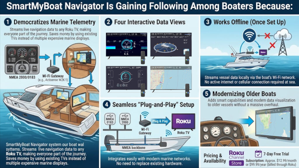 Key Reasons Boaters are Choosing SmartMyBoat Navigator